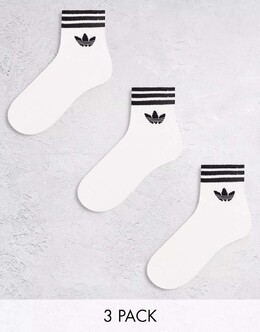 Adidas Originals: Белые носки  Originals