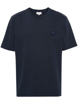 Maison Kitsuné: Синяя футболка 