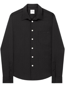 Courreges: Чёрная рубашка 