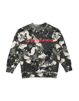 Marcelo Burlon: Зелёная толстовка 