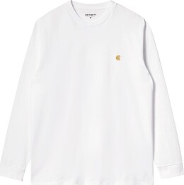 Carhartt WIP: Футболка  Chase с длинным рукавом