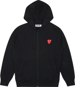 Comme Des Garçons Play: Толстовка  Heart с капюшоном