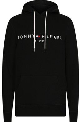 Tommy Hilfiger: Чёрная толстовка 
