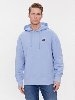 Tommy Jeans: Синяя толстовка 