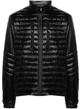 Moncler Grenoble: Чёрный пуховик 