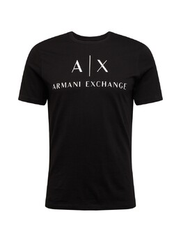Armani Exchange: Чёрная футболка 
