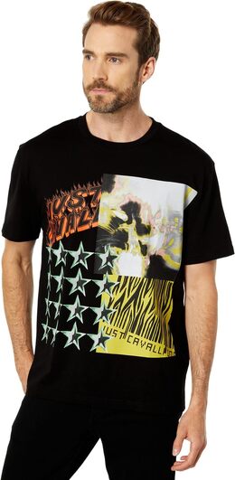 Just Cavalli: Чёрная рубашка 