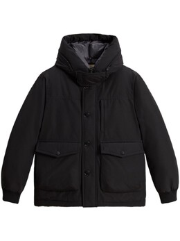 Woolrich: Чёрный пуховик 