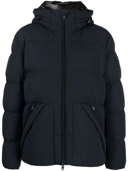 Woolrich: Пуховик с капюшоном 