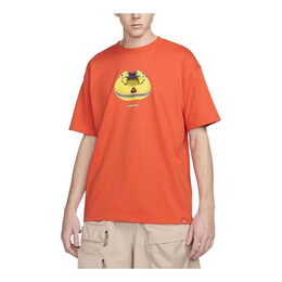 Nike: Оранжевая футболка  Dri FIT