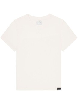 Courreges: Белая футболка 