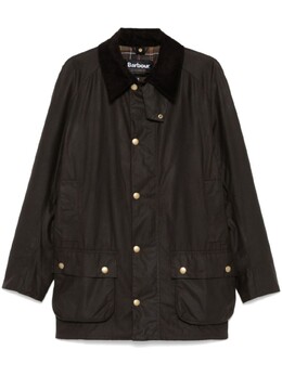 Barbour: Зелёное пальто 