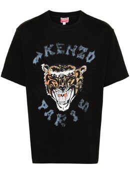 Kenzo: Футболка  Tiger с принтом