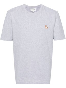 Maison Kitsuné: Серая футболка 