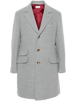 Brunello Cucinelli: Серое пальто 