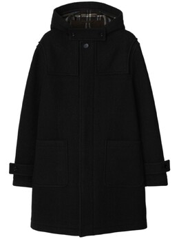 Burberry: Пальто из шерсти 