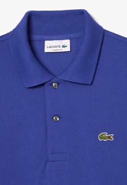 Lacoste: Фиолетовая рубашка 