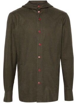 Kiton: Зелёная толстовка 
