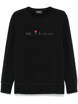 Kiton: Чёрная толстовка 