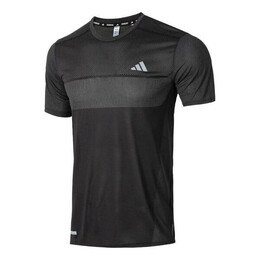 Adidas: Чёрная футболка  HEAT RDY