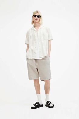 Allsaints: Бежевые шорты 