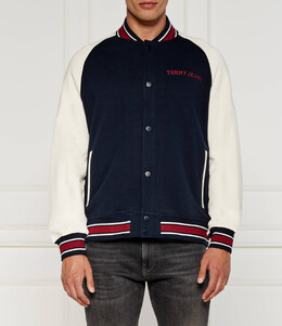 Tommy Jeans: Тёмная куртка 