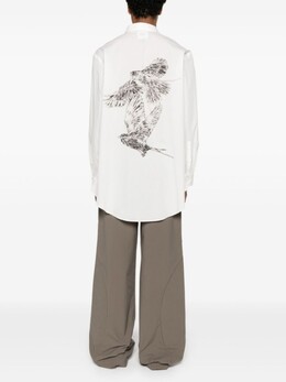 Y-3: Белая рубашка 