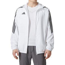 Adidas: Белая куртка 