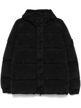 Stone Island: Пуховик с капюшоном 