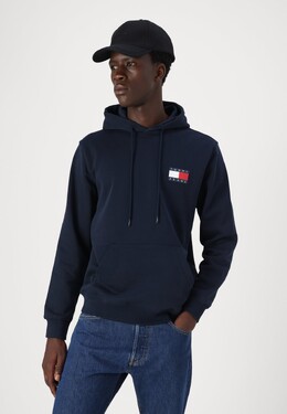 Tommy Hilfiger: Толстовка  Tommy Jeans с капюшоном