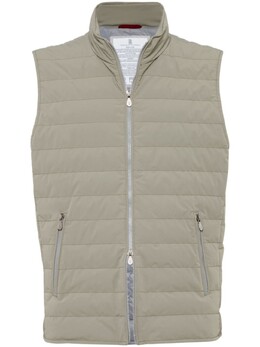 Brunello Cucinelli: Стёганый жилет 