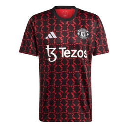 Adidas: Чёрная футболка 