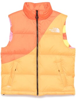 The North Face: Оранжевый жилет 