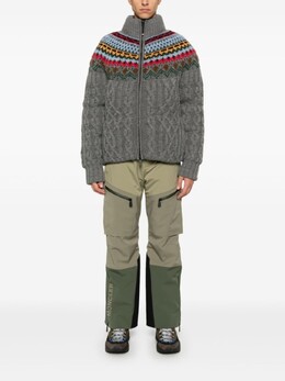 Moncler Grenoble: Серая куртка 