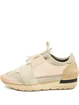 Balenciaga Pre-Owned: Светлые кроссовки 