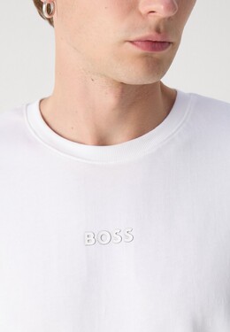BOSS: Белая футболка 