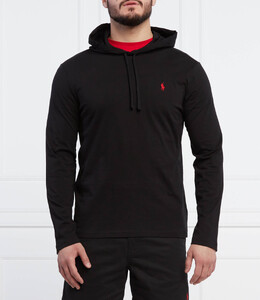 Polo Ralph Lauren: Чёрная толстовка 