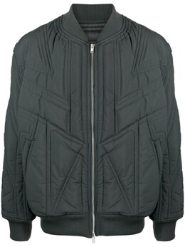 Y-3: Стёганые куртка 