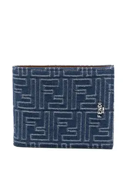 FENDI: Голубой кошелёк  FF