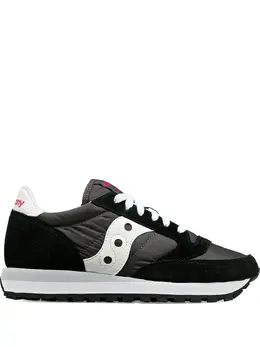 Saucony: Чёрные кроссовки  Jazz