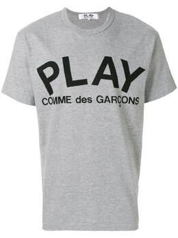 Comme Des Garçons Play: Футболка с принтом 