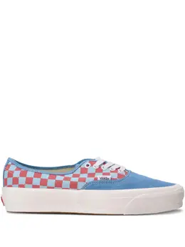 Vans: Голубые кроссовки 