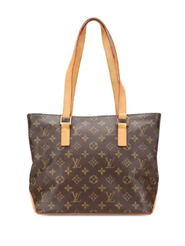 Louis Vuitton Pre-Owned: Коричневая сумка-шоппер 