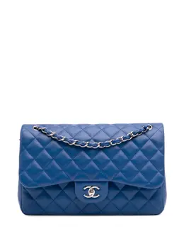 CHANEL Pre-Owned: Голубая сумка 