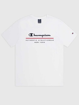 Champion: Белая футболка 