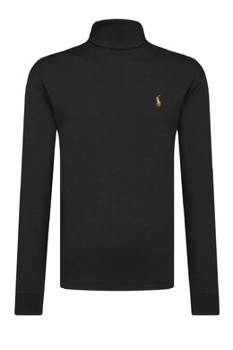 Polo Ralph Lauren: Чёрный свитшот 