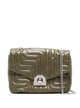 Lancel: Сумка через плечо цвета хаки 