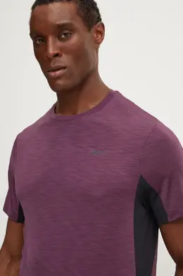 Reebok: Фиолетовая футболка 