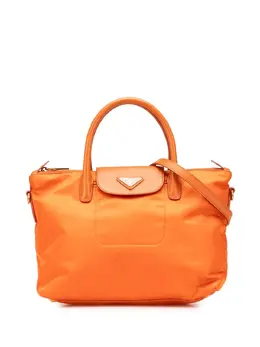 Prada Pre-Owned: Оранжевая сумка 