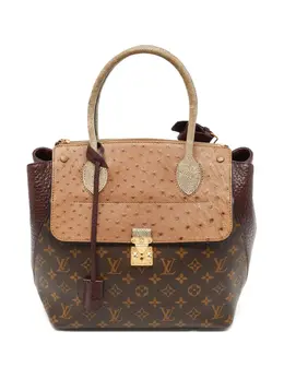 Louis Vuitton Pre-Owned: Коричневая сумка-шоппер 